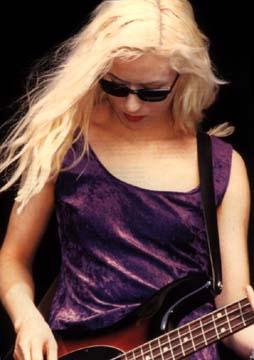 The bass goddess herself, D'Arcy